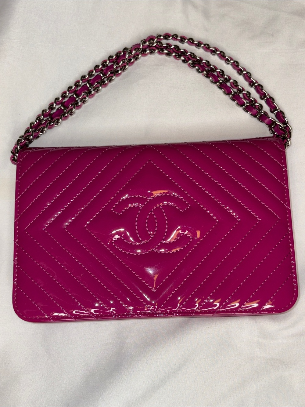 ULTRA-RARE Chanel pink 3-way Bag / WOC New zero signs of wear